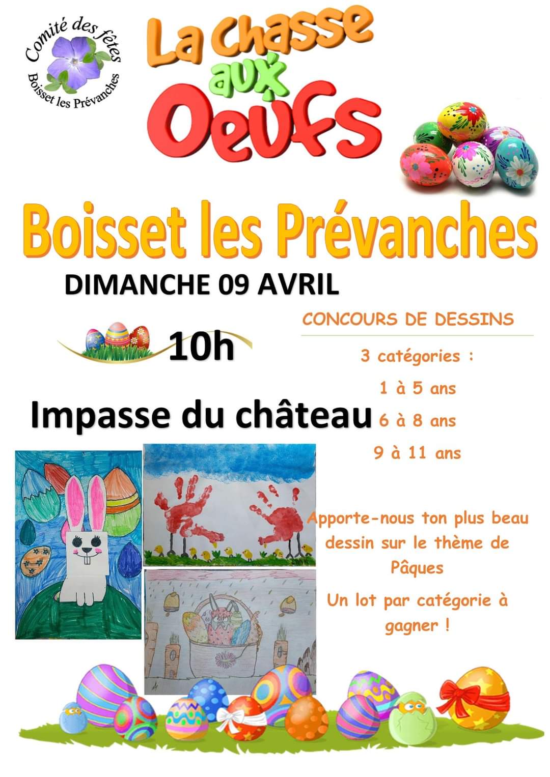 chasse aux oeuf 2023