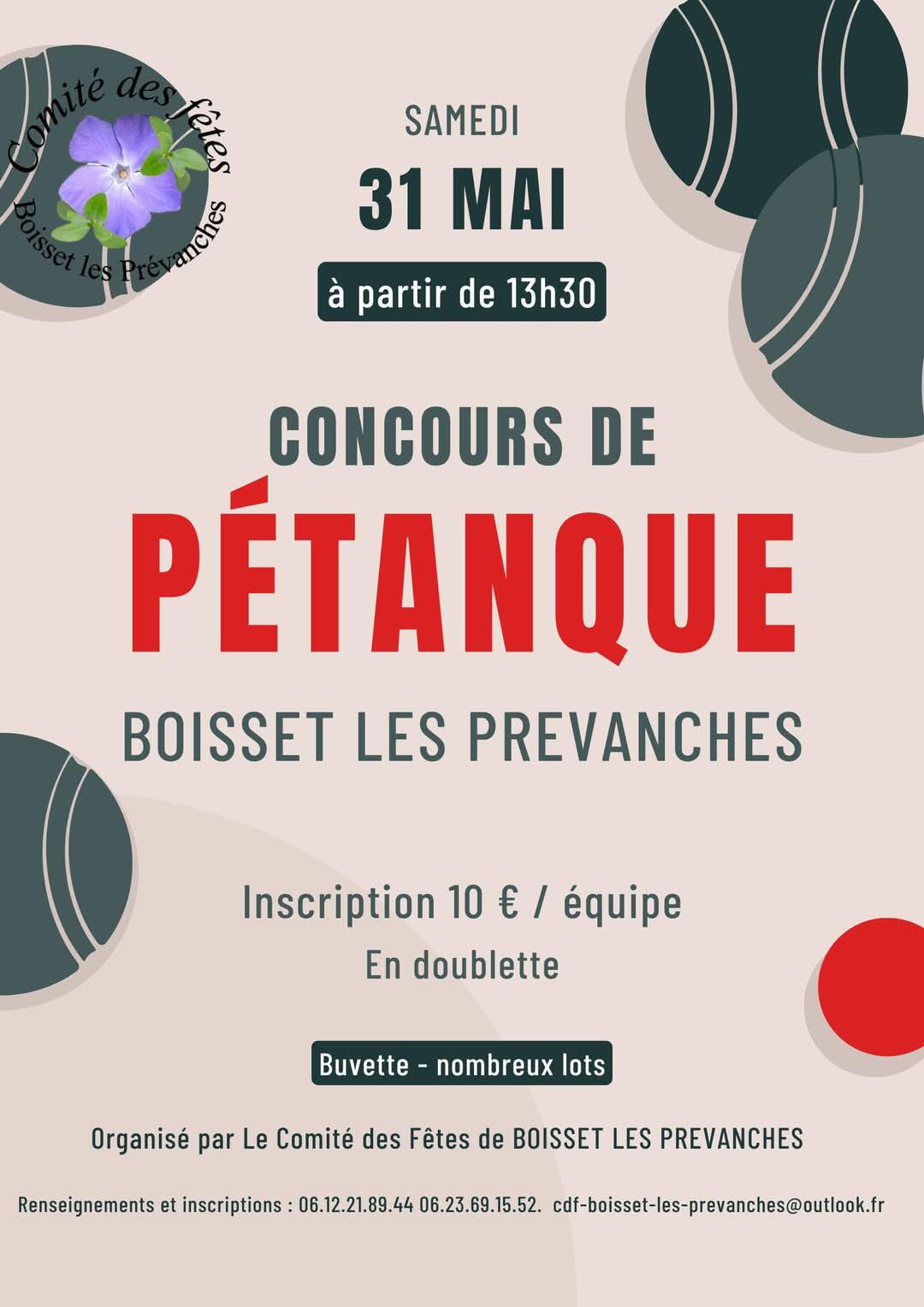 concour de pétanque